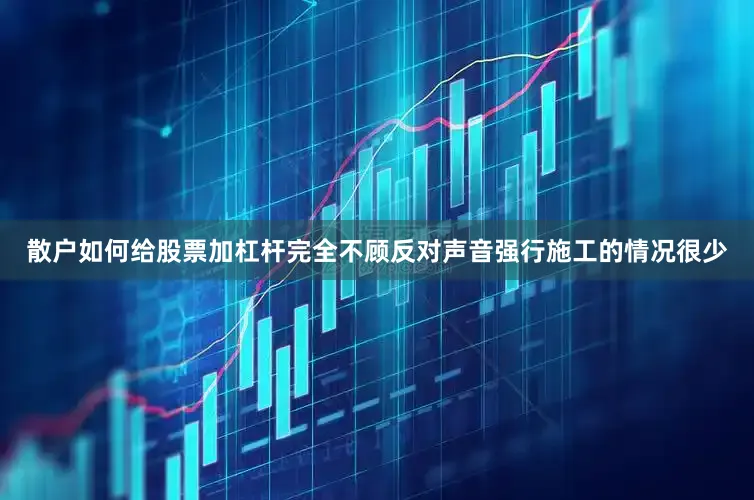 散户如何给股票加杠杆完全不顾反对声音强行施工的情况很少